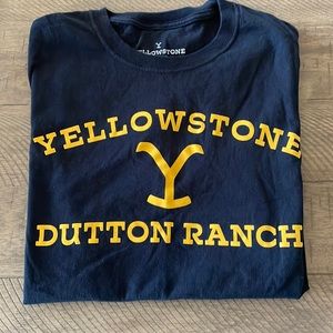 Yellowstone short sleeve t shirt, adult small